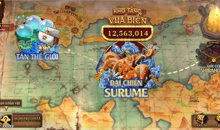 Khám Phá Bắn Cá Đại Hải Trình Tại K9WIN - Đỉnh Cao Giải Trí 2 Bản đồ trong game Bắn Cá Đại Hải Trình tại K9WIN