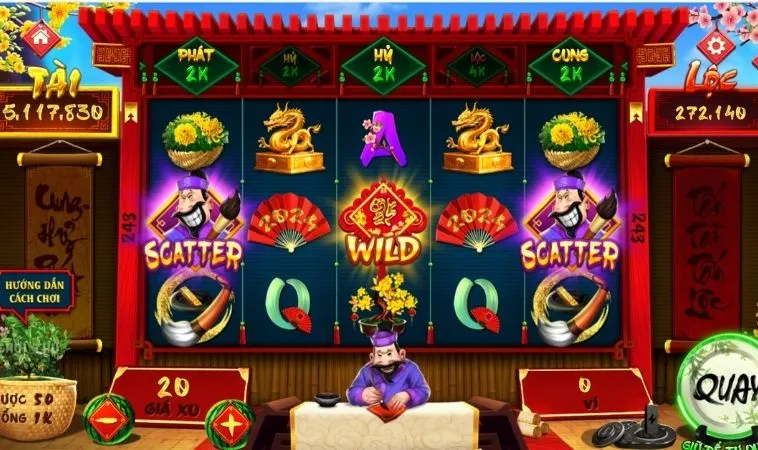 Các biểu tượng trong game nổ hũ Ông Đồ tại K9WIN